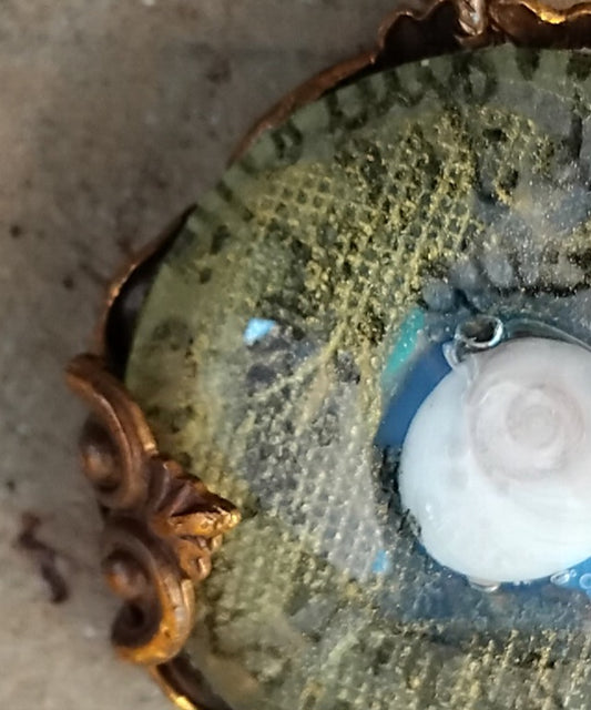Oeil de sainte lucie verset psaume91 25mm